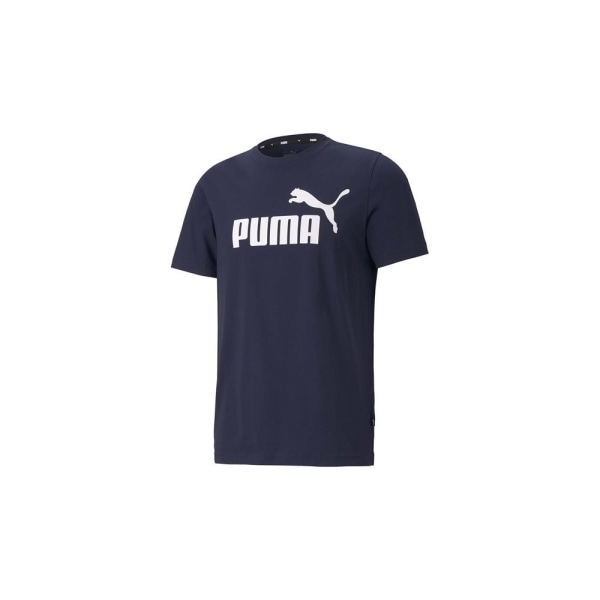 T-paidat Puma Ess Logo Tee Tummansininen 192 - 197 cm/XXL