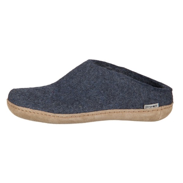 Hjemmesko Glerups DK Open Heel Sort 44