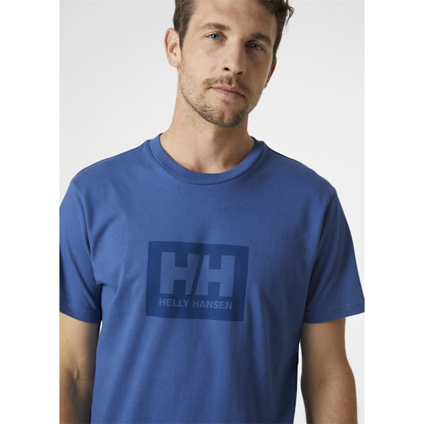T-paidat Helly Hansen Box Tummansininen,Vaaleansiniset 167 - 173 cm/S