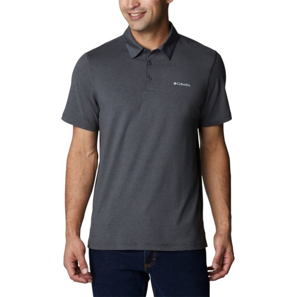 T-shirts Columbia Tech Trail Polo Shirt Grafit 183 - 187 cm/L