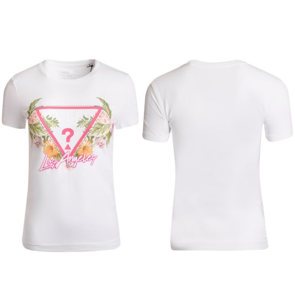 T-shirts Guess W3GI41J1314 G011 Hvid 158 - 162 cm/XS