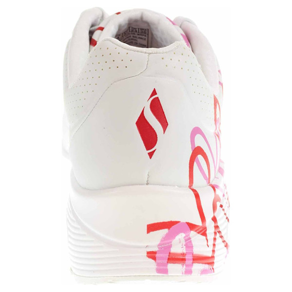 Lågskor Skechers Uno Spread The Love Vit,Röda,Rosa 36.5