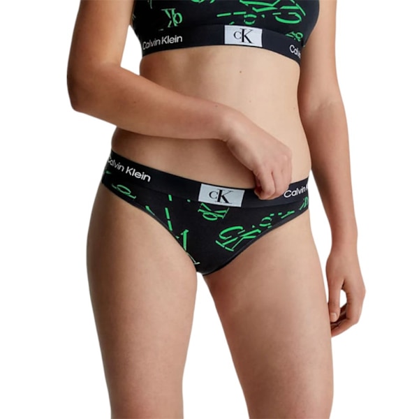 Majtki Calvin Klein 000QF7222EGNG Mustat XS
