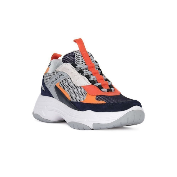 Sneakers low Calvin Klein Maya Nylon Grå,Orange,Hvid 38