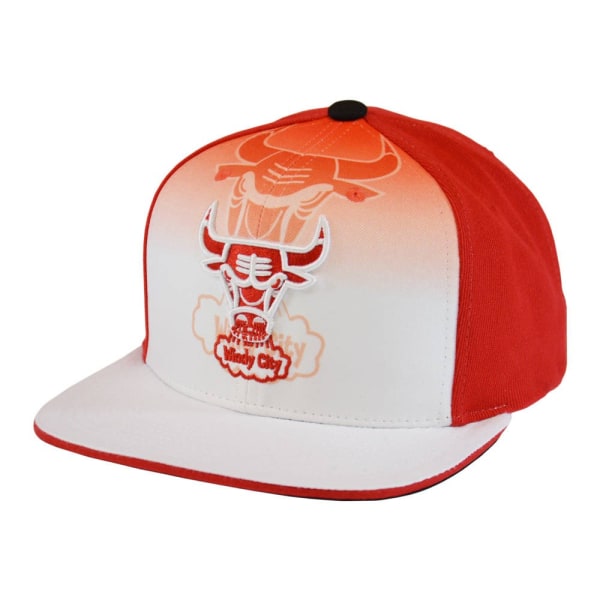 Mössar Mitchell & Ness Nba 1112 Draft Snapback Hwc Chicago Bulls Röda,Vit Produkt av avvikande storlek