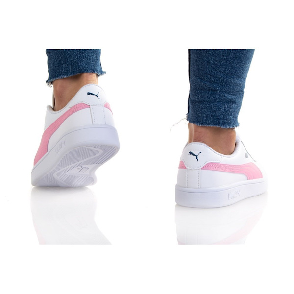 Lågskor Puma Smash V2 L JR Vit 37.5