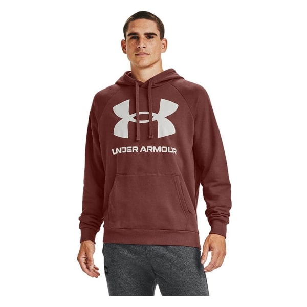 Puserot je Fleecet Under Armour Rival Fleece Big Logo Kirsikanpunaiset 178 - 182 cm/M