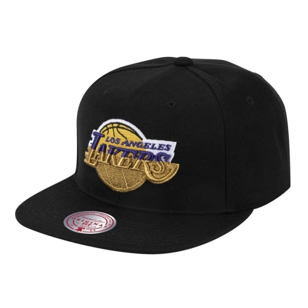 Hatut Mitchell & Ness Nba Los Angeles Lakers Mustat Produkt av avvikande storlek