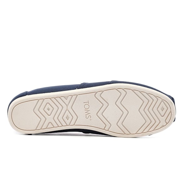 Espadriller Toms Alpargata Canvas Flåde 40.5