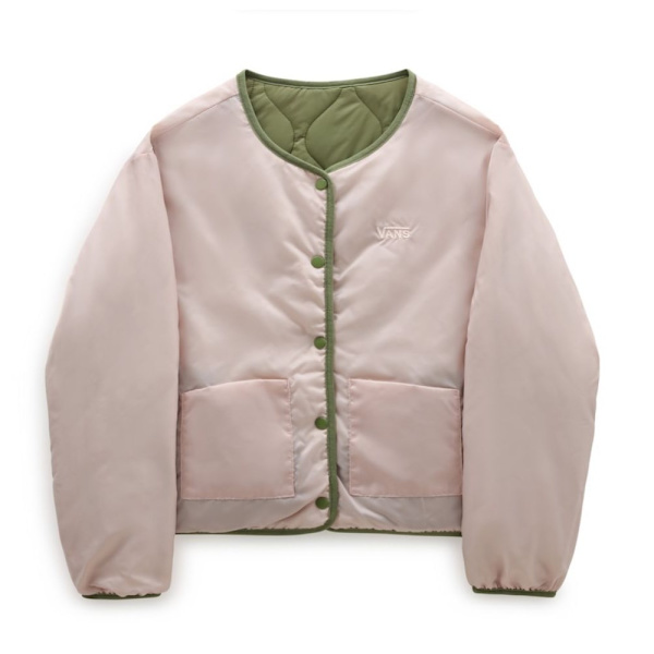 Jackor Vans Forces Os Short Rev Liner Jacket Rosa,Oliv 168 - 172 cm/M
