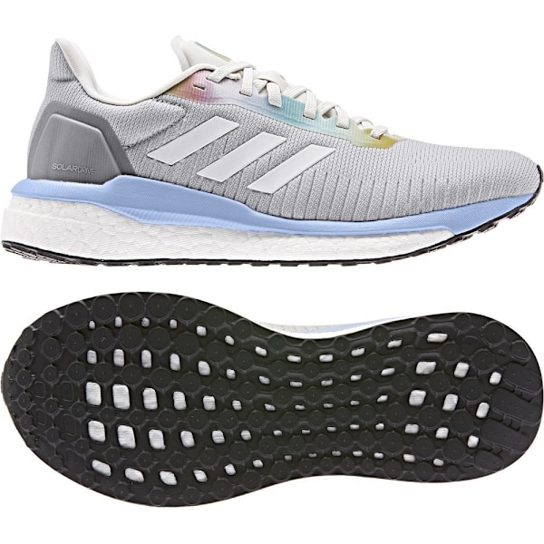 Lågskor Adidas Solar Drive 19 W Gråa,Blå 38 2/3
