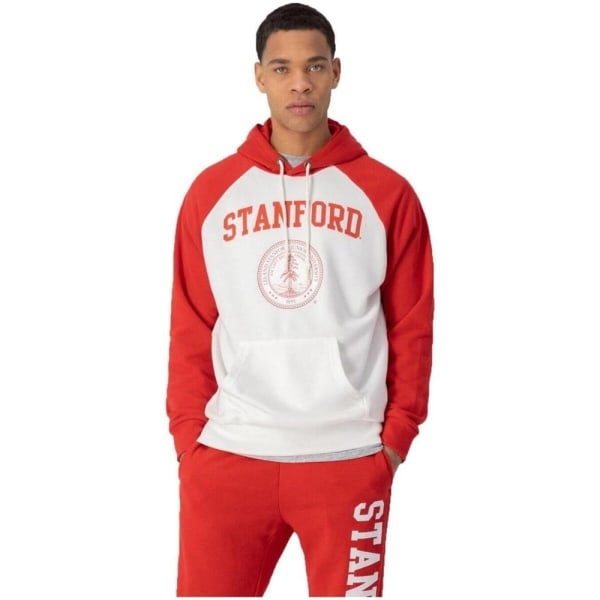 Sweatshirts Champion Stanford University Hooded Sweatshirt Vit,Röda 178 - 182 cm/M