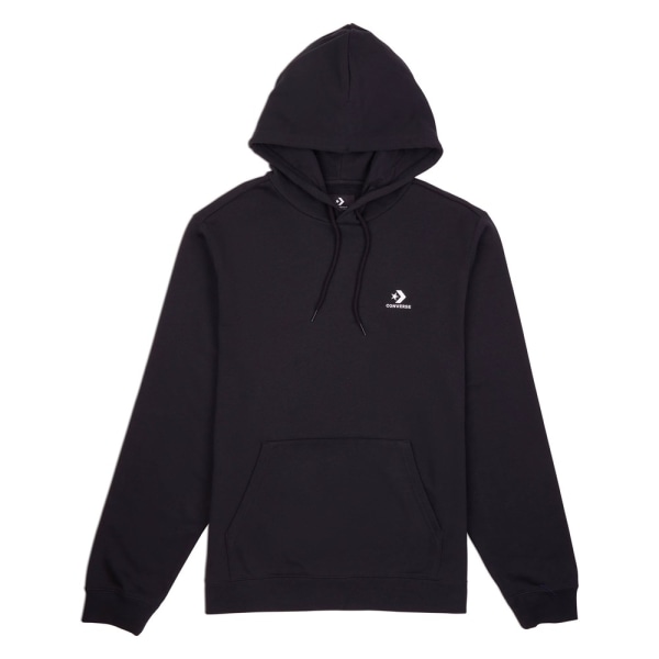 Converse Goto Embroidered Star Chevron French Terry Hoodie Sort 193 - 197 cm/XXL