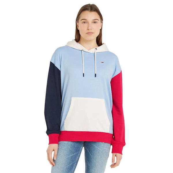 Puserot je Fleecet Tommy Hilfiger DW0DW16908C1X Vaaleansiniset 163 - 167 cm/S