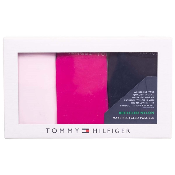 Majtki Tommy Hilfiger 3PACK Beige,Pink,Sort S