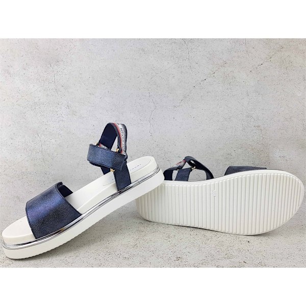 Sandaler Tommy Hilfiger Platform Velcro Flåde 36