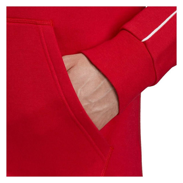 Sweatshirts Adidas Core 18 Fz Hoody Czerwona Ft8071 Rød 164 - 169 cm/S