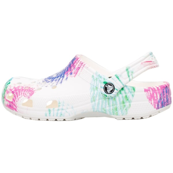 Puukengät Crocs Classic Cyber Beach Clog Valkoiset 37