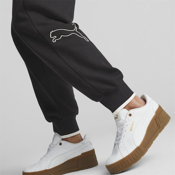 Byxor Puma Power Colorblock Svarta 176 - 181 cm/L