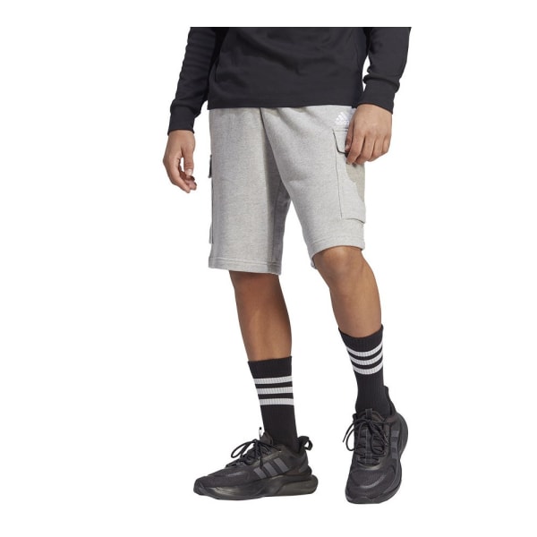 Housut Adidas Sl Ft C Short Harmaat 170 - 175 cm/M