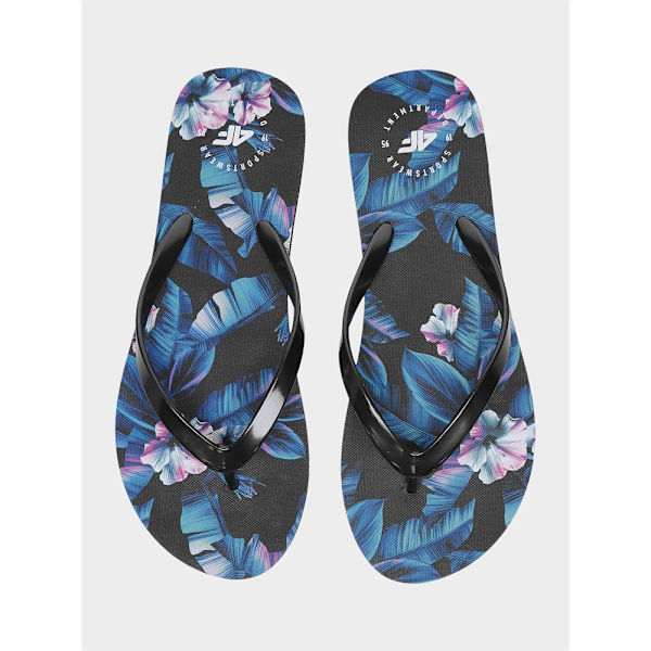 flip-flops 4F KLD004 Blå,Svarta 36