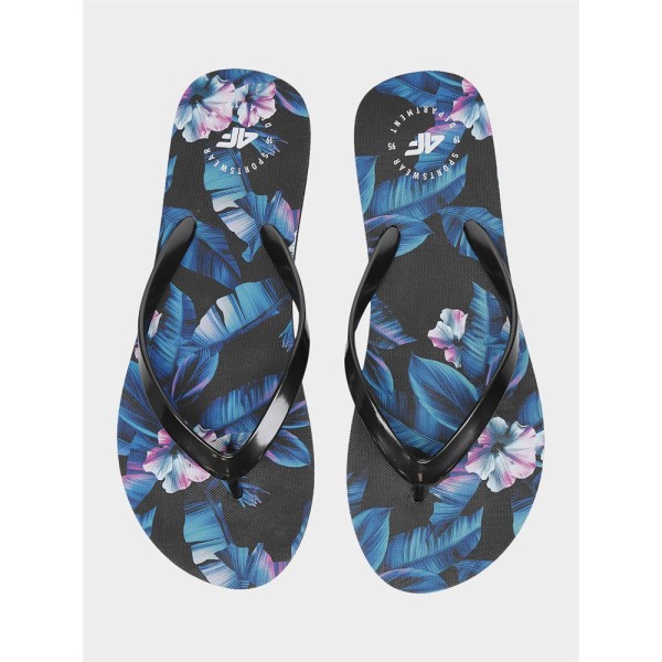 Flip-flops 4F KLD004 Sort,Blå 36