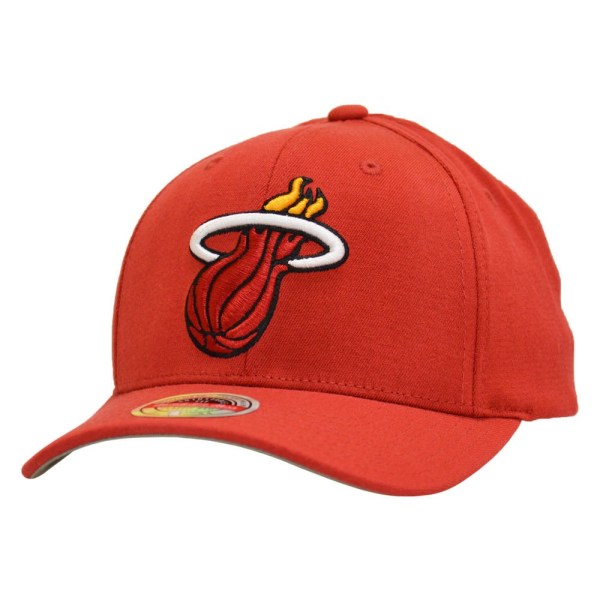 Hætter Mitchell & Ness Miami Heat Snapback Orange Produkt av avvikande storlek