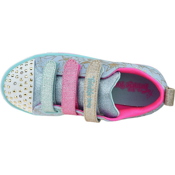 Lågskor Skechers Sparkle Litestars The Limit Blå,Rosa 28.5