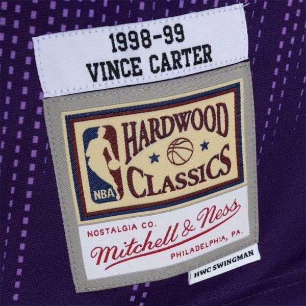 Shirts Mitchell & Ness Nba Swingman Toronto Raptors Vince Carter Lila 188 - 192 cm/XL
