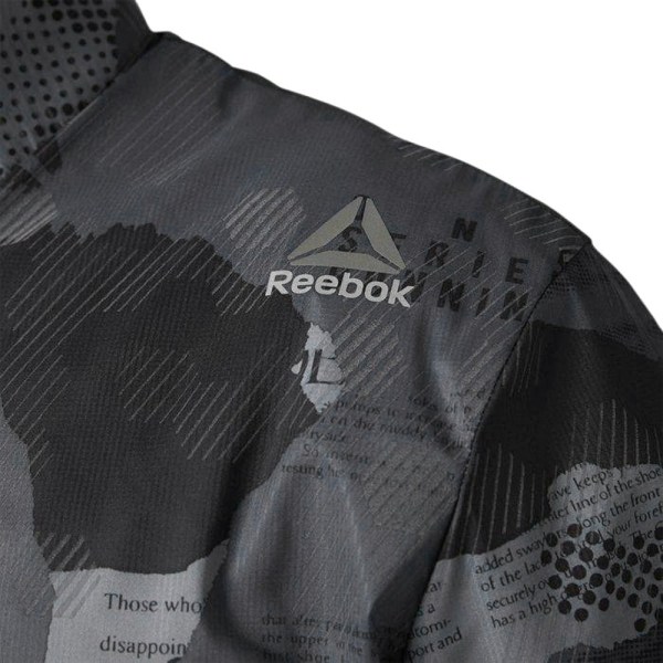 Jakker Reebok One Series Running Reflect Grå,Sort 182 - 187 cm/L
