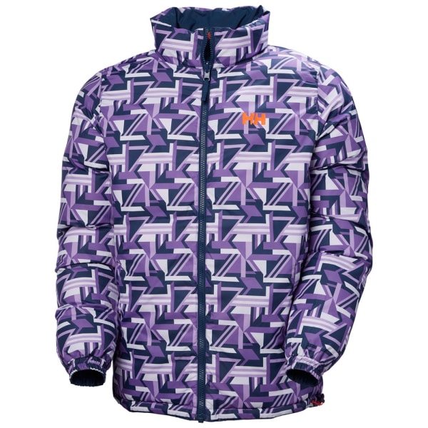 takki Helly Hansen Dwustronna Yu 23 Reversible Puffer Violetit,Vaaleansiniset 179 - 185 cm/L