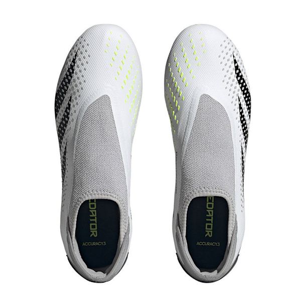Puolikengät Adidas Predator Accuracy.3 Ll Fg Valkoiset 42 2/3