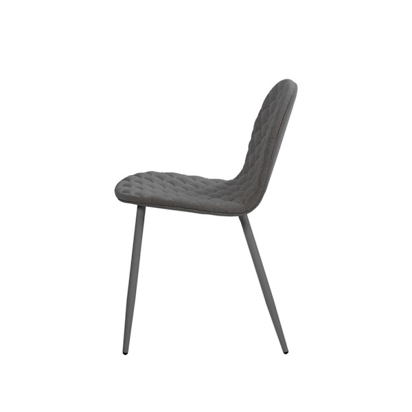 Krzesła Nord Lux Form Sonia Gråa H: 78 cm, W: 48 cm, D: 53 cm