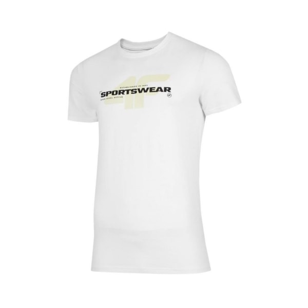 T-shirts 4F TSM032 Hvid 173 - 176 cm/S