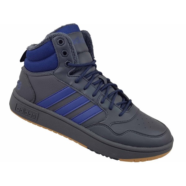 Sko Adidas Hoops 3.0 Mid Wtr Blå,Flåde 42 2/3