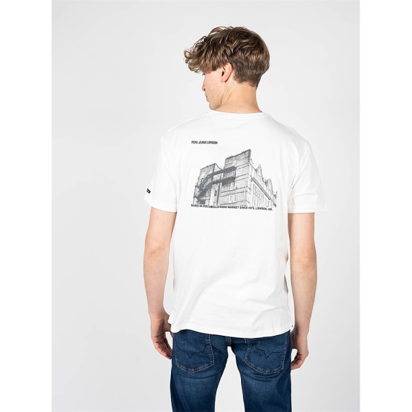 T-shirts Pepe Jeans Shye Hvid 176 - 181 cm/L