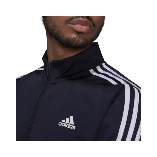 Puserot je Fleecet Adidas 3STRIPES Mustat 188 - 193 cm/XXL