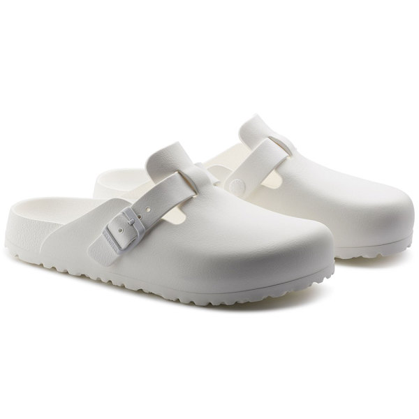 Puukengät Birkenstock Boston Eva White Valkoiset 40
