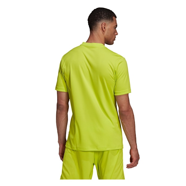 T-shirts Adidas Entrada 22 Grå,Gul 164 - 169 cm/S