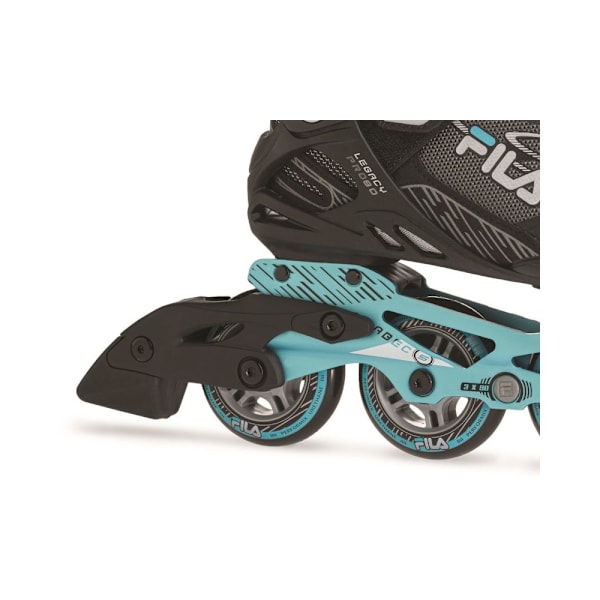 Rollerblades Fila Legacy Pro 80 2022 Mustat 23,5 cm/37,5 eu/4,5 uk/6,5 us