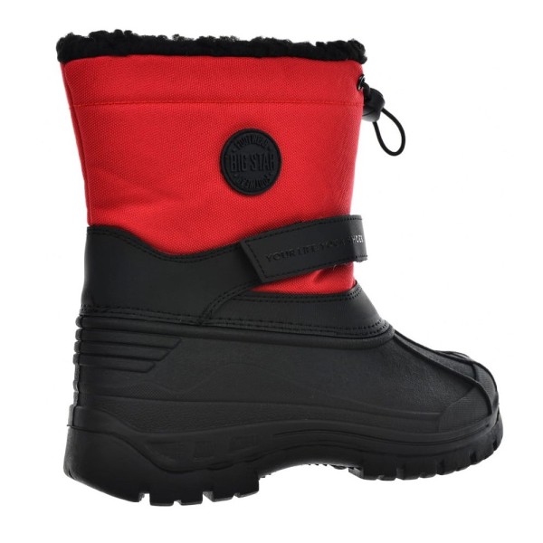 Snowboots Big Star MM374125 Sort,Rød 34