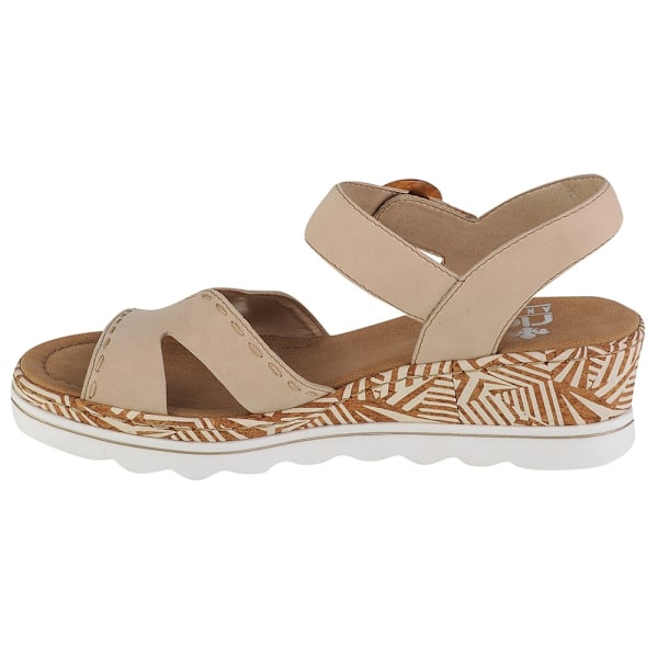 Sandaler Rieker 6717360 Beige 39