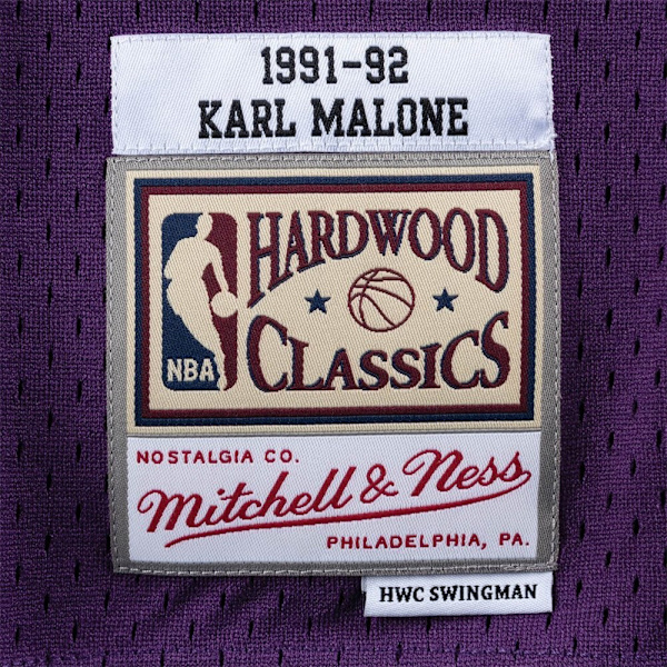 Mitchell & Ness Nba Karl Malone Utah Jazz Swingman Jersey Violetit 173 - 177 cm/S