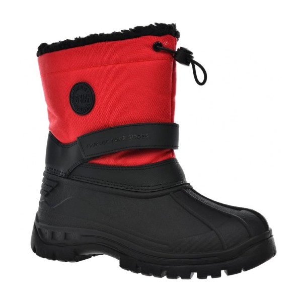 Snowboots Big Star MM374125 Sort,Rød 33