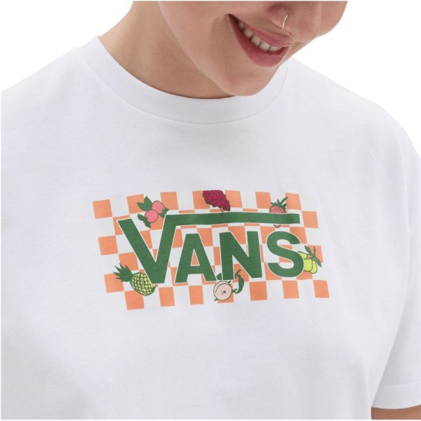 T-shirts Vans Fruit Checkerboard Box Logo Hvid 168 - 172 cm/M