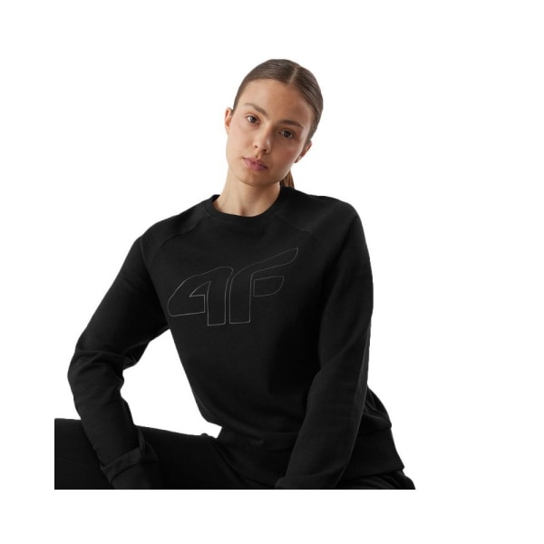 Sweatshirts 4F 4FAW23TSWSF072220S Svarta 171 - 174 cm/L