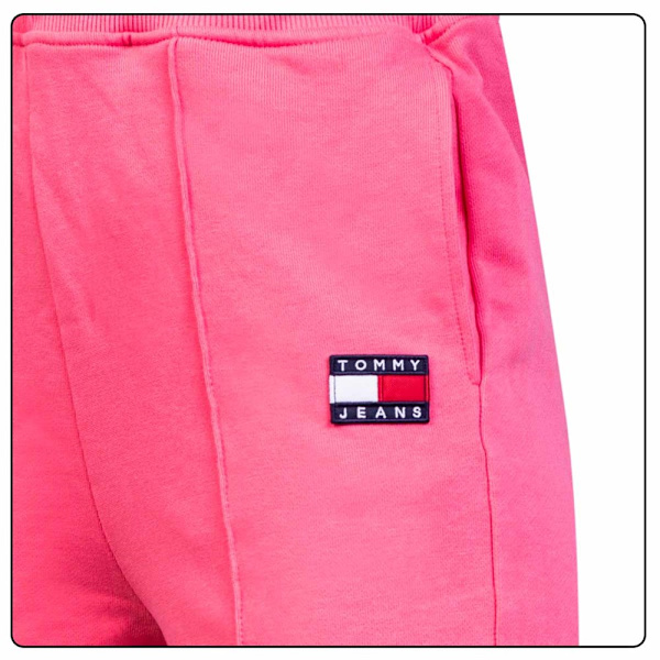 Housut Tommy Hilfiger Tjw Relaxed Hrs Badge Vaaleanpunaiset 169 - 173 cm/M