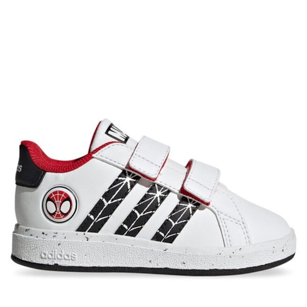 Puolikengät Adidas Grand Court X Marvel Spider-man Valkoiset 22