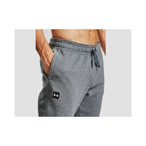 Byxor Under Armour Rival Fleece Jogger 2021 Gråa 173 - 177 cm/S