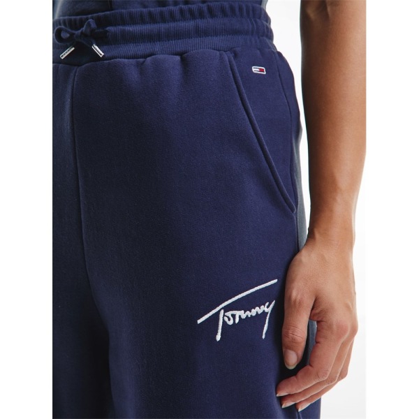 Housut Tommy Hilfiger Tjw Tommy Signature Tummansininen 169 - 173 cm/M